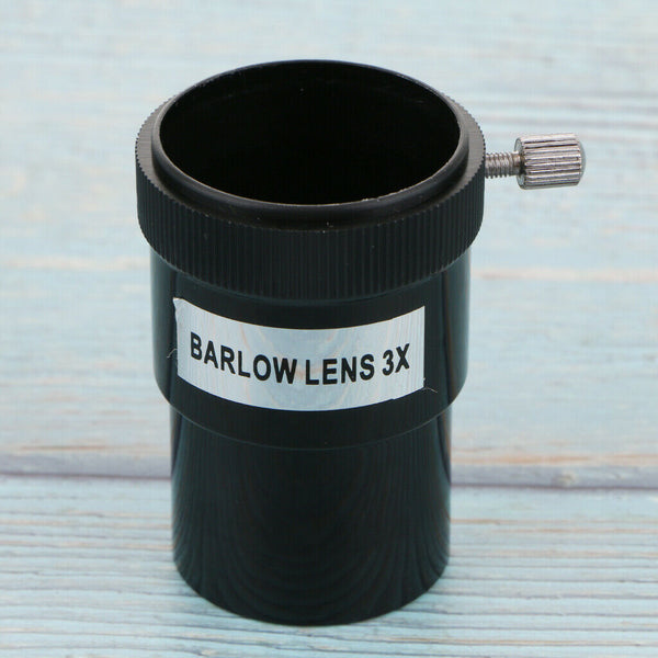 1.25" Barlow Lens Astronomy Telescope Eyepiece for Celestron Accessory Black