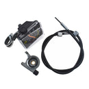 Resettable Bike Speedometer Odometer Gauges Analog Retro Classic for Exercycle