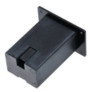 6pcs Black 9v Battery Holder/case/box Compartment Cover Case Guitar&bass Pi F4C6