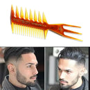 Oil Head Comb Three-sided Fish Insert Combs Bottom Fork Comb Plate Brush