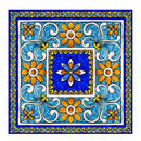 1X(Italian Majolica Tile Lack Table Tops Wall Art Furniture Removable Self-