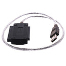 1Pc 5.25 S-ATA/2.5/3.5 New USB 2.0 to IDE SATA Adapter Cable FT