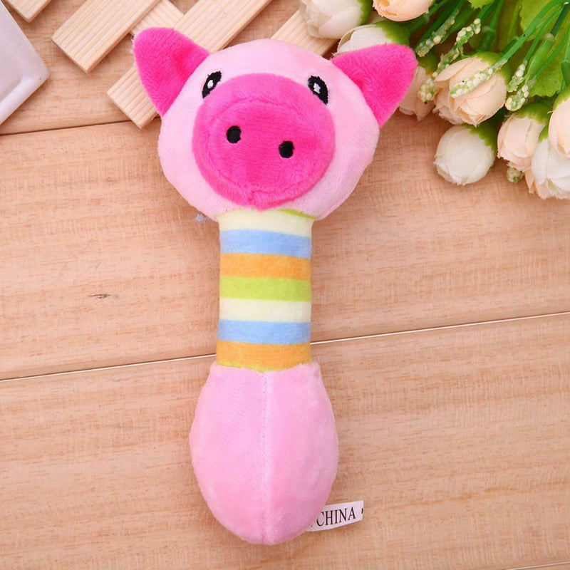 Funny Animal Shape Pet Puppy Dog Toys Plush Sound Squeaker Chewing Toys