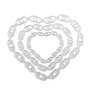 Metal Cutting Dies Stencil for DIY Scrapbooking Photo Album Heart Christmas