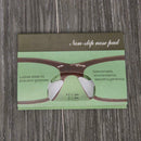 5Pairs 2.5mm Non Slip Silicone Pads for Glasses Nose Pads(Transparent)