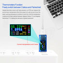 AT34 Power Bank LCD Multimeter Voltage Current Capacity Meter USB 3.0 Tester