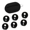 Silicone Case Cover Protective Skin for FreeBuds 3 Earphone Ultra-thin Black