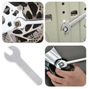 Mini 8mm Single Open End Wrench Spanner Steel Punch Spanner Car Repair Tool A
