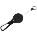 Heavy Duty Retractable Key Chain & Badge Reel Holder Carabiner Clip -