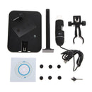 1000X 8 LED 2MP USB Digital Microscope EndoscopeMagnifier Camera+Lift Stand