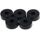 5pcs Round Black Bumpers Pads Rubber Feet, 45x15mm