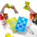 Silicone Ice Cube Tray with Lid 15 Cubes Storing Freez Baby Food,Ice Mould KVK