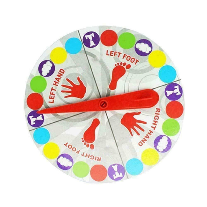 Board Game Twist Indoor Parent-Child Sports Body Twist Mat Fun Interactive E1M9