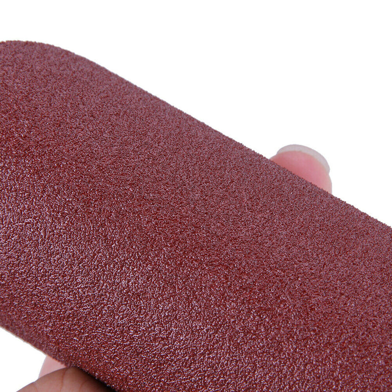 30pcs/set 125mm 80 Meshes Round Self-adhesive Sand Paper Flocking Sandpaper