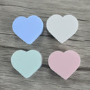 MeiNaiQi Sponge Puff Soft Face Cleansing Puff Facial Skin Care Heart Shape