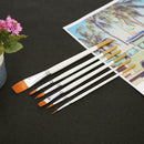 6pcs Oil Paint Drawing Brushes Kids DIY Watercolor Oil Acrylic Painting Pen