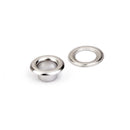 100pcs Eyelet Grommet Rivets Buttons 10mm for Clothing Bag Crafts Decor