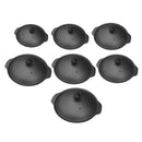 Cookware Cast Iron Casserole Pot with lid for Braising Slow Cooking 14cm