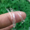 500Pcs Mini Small Clear Rubber Hair Elastic Braids Plaits Braiding Bands New