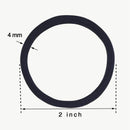 200 Pack No-metal Hair Elastics Hair Ties Ponytail Holders Hair Bands Bulk,
