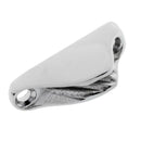2pcs Boat Rope Clam Cleat (47 x 14 x 17mm) - 316 Marine Stainless Steel