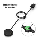 Magnetic Charging Dock Base 1m USB Charger Cable Wire for Amazfit 3(A1928) A