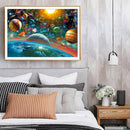 5D Full Drill Universe Diamond Painting DIY Embroidery Rhinestone (LG287)