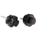 2PCS Anti-Skid Straplocks Electric Acoustic Guitar Bass Strap Locks Button