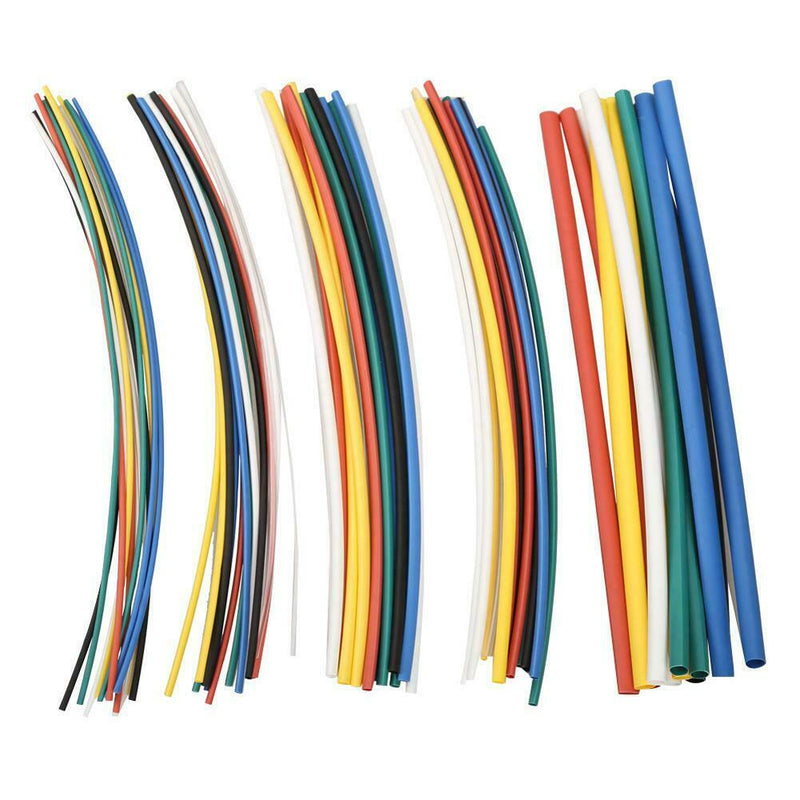 70pcs 5 Size Assortment 2:1 Heat Shrink Tubing Tube Sleeving Wrap Wire Cabl