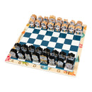 Wooden Chess Game Chessman King & Queen Chessboard Accessory Traditional Table