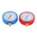 2Pcs Car Auto High Low Tester Gauge Car Air Conditioner Refrigerant Pressur
