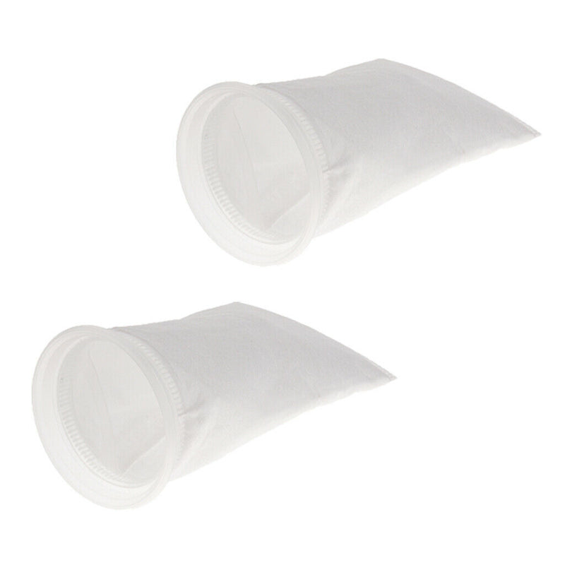 2 Pcs Aquarium Tank Filter Bag Aquarium Felt Filter Sock Bag 150um