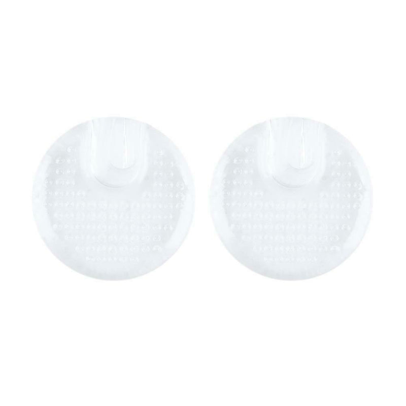 1pair Mini Invisible Silicone Anti-Flip Insoles Pads Foot Massage Foot Care A