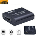 For Live Streaming 1080P 60fps 4K Portable USB To HDMI Video Capture Card
