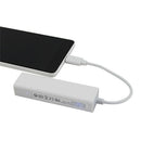 USB 3.1 Type-C to USB 3.0 3 Ports Hub Highspeed Ethernet Internet Adapter C A