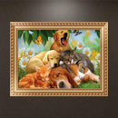 5D Diamond Embroidery Painting Dog Cat Rhinestone Cross Stitch Home Decor