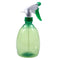 530ml White Nozzle Trigger Pump Plastic Water Sprayer Bottle Green