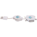6 in1 Retractable USB data cable multifunction data cable mobile phone charg BX