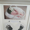 Photo Frame Baby Photo Frame Newborn Wall for Pictures Handprint Footprint