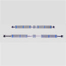 Door Horizontal Bars Steel 200Kg Adjustable Home Gym Workout Chin Push Up P