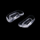 10Pcs Inserted Bayonet Silicone Clear Eyeglasses Soft Nose Pads Glasses Massage-