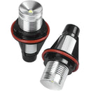 For BMV 10W Angel Eyes White Led Halo Ring Light Bulbs E39 E53 E60 E63 E64  I6A9