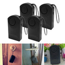 4x Wireless Window Door Hanging Burglar Alarm Sensor for Home Hotel Dorm