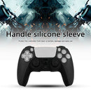 Silicone Game Controller Cover for SONY PS5 Joystick Skin Case (Black)