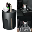 X9A 10W Wireless 4 in 1 Car Charger Cup with Dual USB Output for IPhoneXS/X