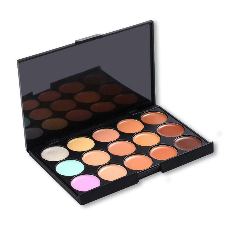 4 PCS Makeup Brush puff Brushegg 15 color Concealer