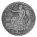 1871 Retro Statue of Liberty American Pentagram Commemorative Coin Collectionâ„–[