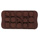 Silicone Chocolate Mold baking Tools Jelly and Candy Mold Fruit Kitchen Gadget@