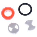 8Pcs/set Ceramic Disc Silicon Washer Insert Turn Replacement 1/2" For Valve  Ew