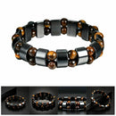 Couple Bracelets stone Magnetic Black Gallstones Elastic Bracelet Jewelry E3M5